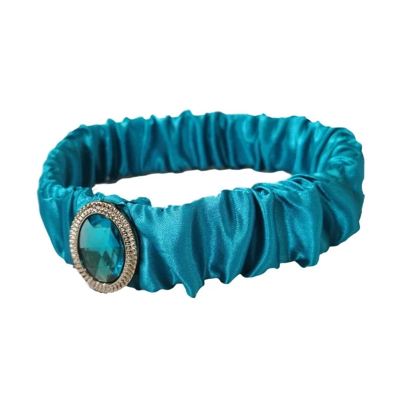 Girls Jasmine Headbands with Large Crystal Headwear Princess Arabian Hair Bands Arabian Princess Hair Bands Headpiece Wholesale