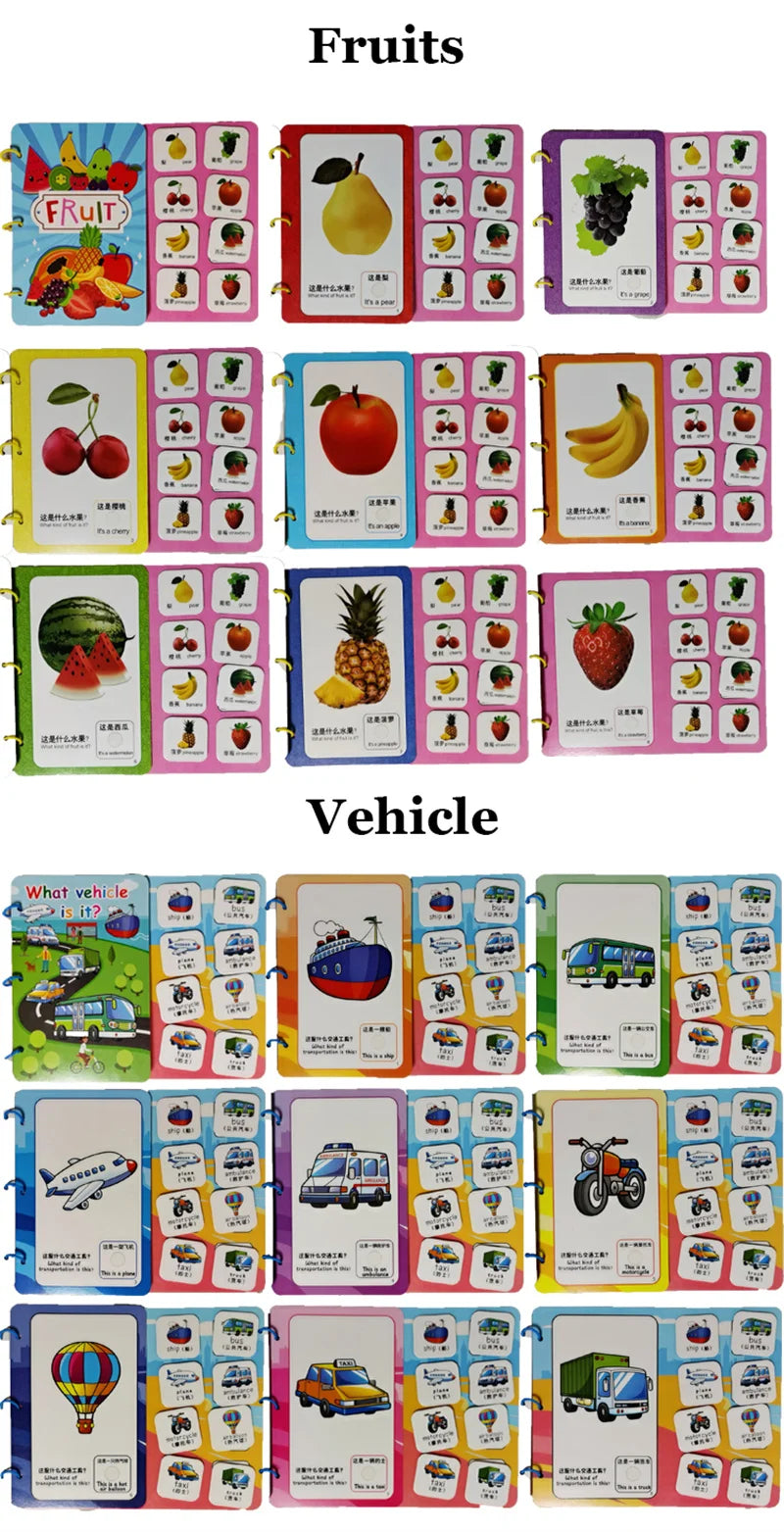 Montessori Busy Book For Kids 2 3 4 Years Preschool Kids Learning Toys Toddlers Activity Book Montessori Baby Toys Book