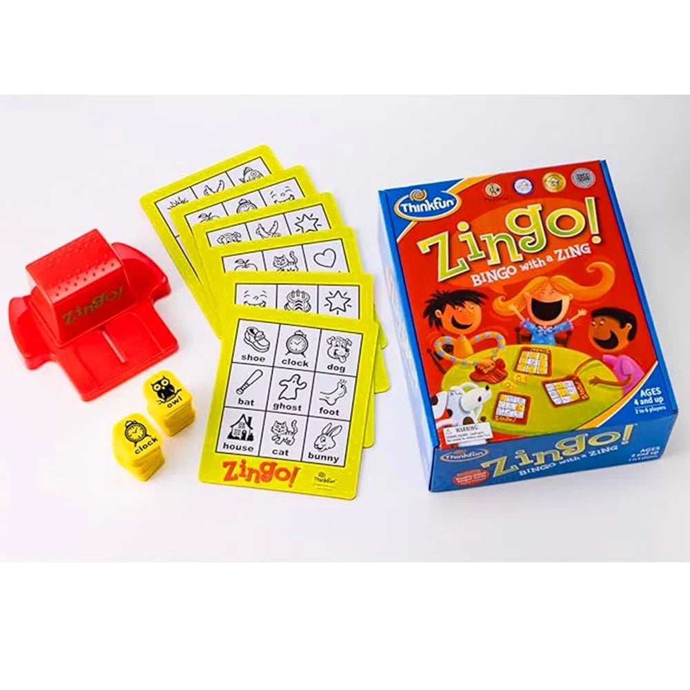Card Game for Kid Early Education Puzzle Children's Bingo  Age 4 and Up - One of The Most Popular Board Games