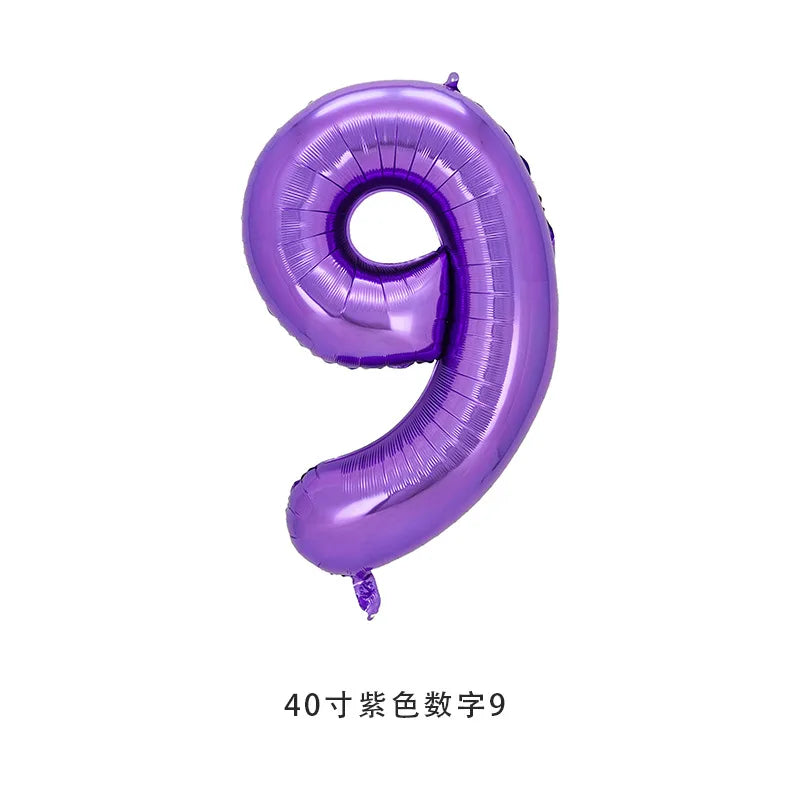 Purple Happy Birthday Banner Party Decorations Purple White Balloons Garlands Lavender Mermaid Birthday Themed Party Streamers