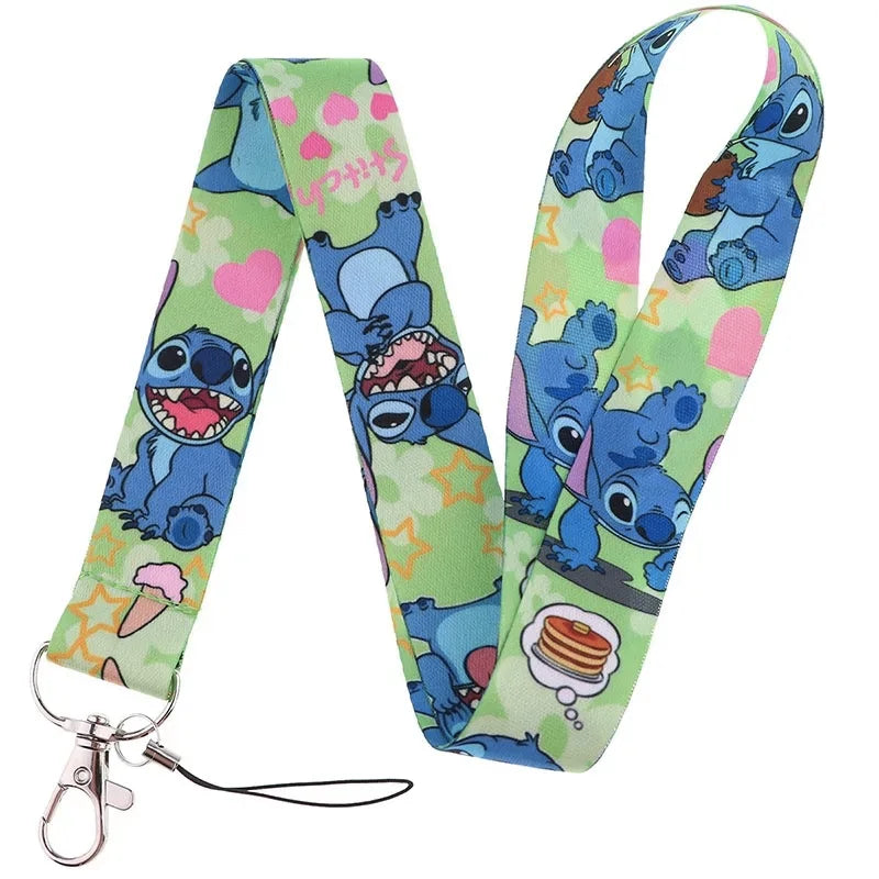 Cartoons Stitch Mickey Minnie Style Mobile Phone Lanyard Boys And Girls Cute Stitch Mobile Phone Straps