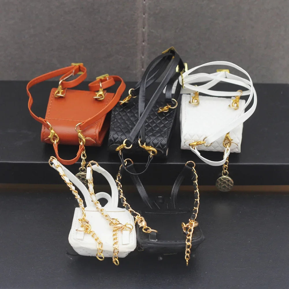 15-17 Cm Labubu Backpack Toy BJD Doll Bag Handmade Set DIY Doll Backpack Replacement Clothing Accessories in Stock