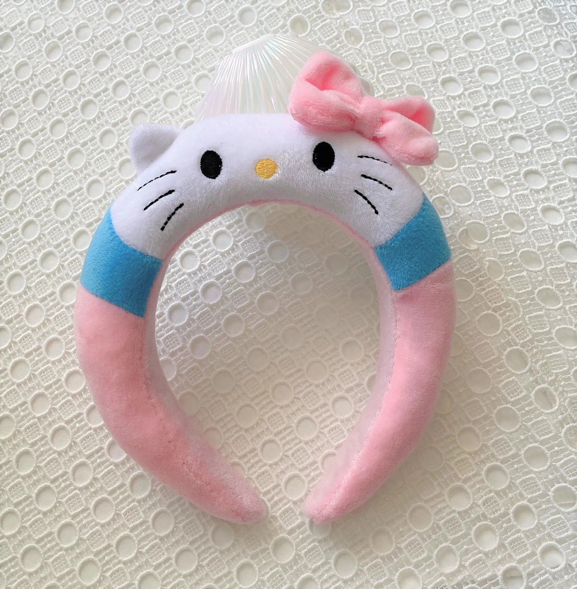 Sanrio Headband Hello Kitty Frog Cute Anime Girl Heart Hair Accessories Women Ornament Toys Girl Charm Gift