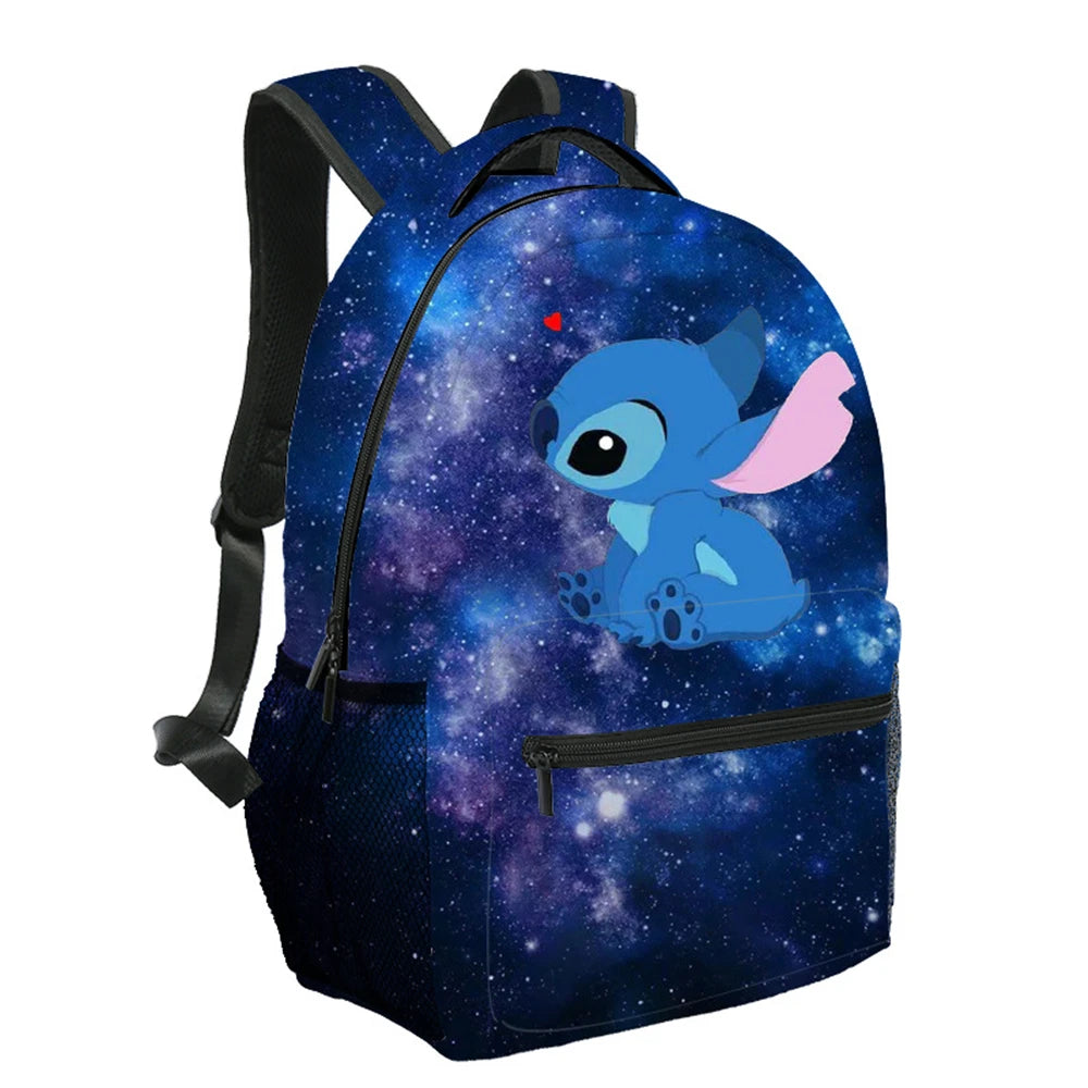 MINISO Lilo & Stitch Angel Cosplay Costume Backpack Computer School Bag Xmas Gift