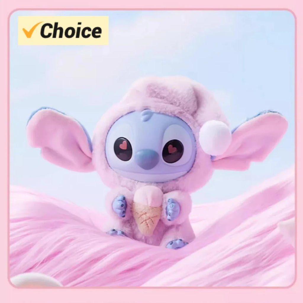 Stitch Eat Something Before Sleep Series Blind Box Plush Dolls Pendant Cute Doll Dog Ornament Mystery Box Surprise Toys Gifts