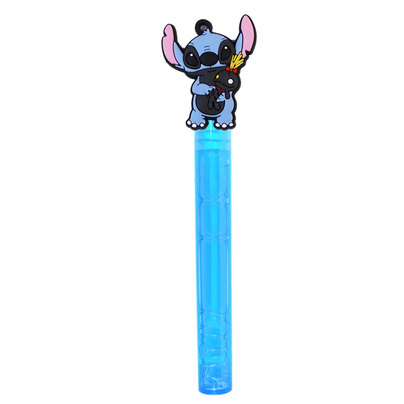 1set Lilo&Stitch Bubble Stick Cartoon Portable Mini Bubble Stick Cartoon Bubble Blowing Stick Children's Toy Birthday Party Gift