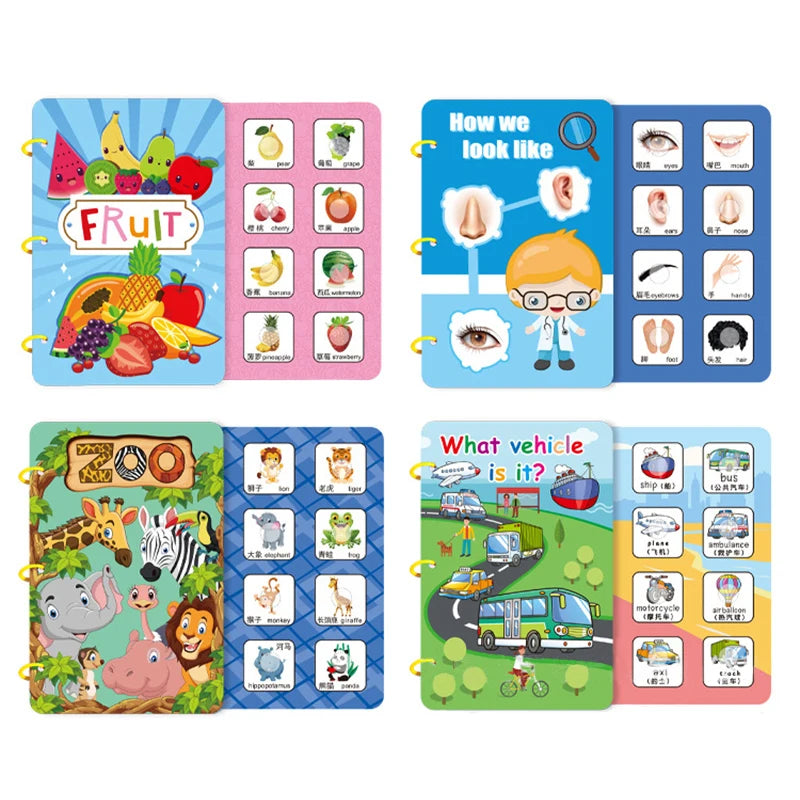 Montessori Busy Book For Kids 2 3 4 Years Preschool Kids Learning Toys Toddlers Activity Book Montessori Baby Toys Book