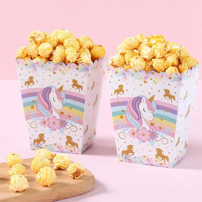 Unicorn Party Supplies Rainbow Unicorn Paper Plates Cups Napkin for Baby Shower First Girls Birthday Party Decorations
