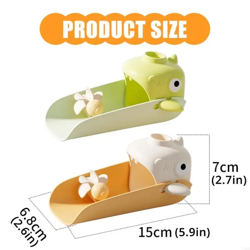 Easy Installation Water Temperature Sensing Faucet Extender Adapter for Kids Safety In Bathroom and Kitchen Sinks L8RB