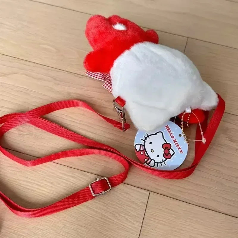 Sanrio Doll Clothes Head Covering Kawaii Anime Hello Kitty Kuromi Melody Cinnamoroll Clothing Cute Labubu Plush Clothes Gift