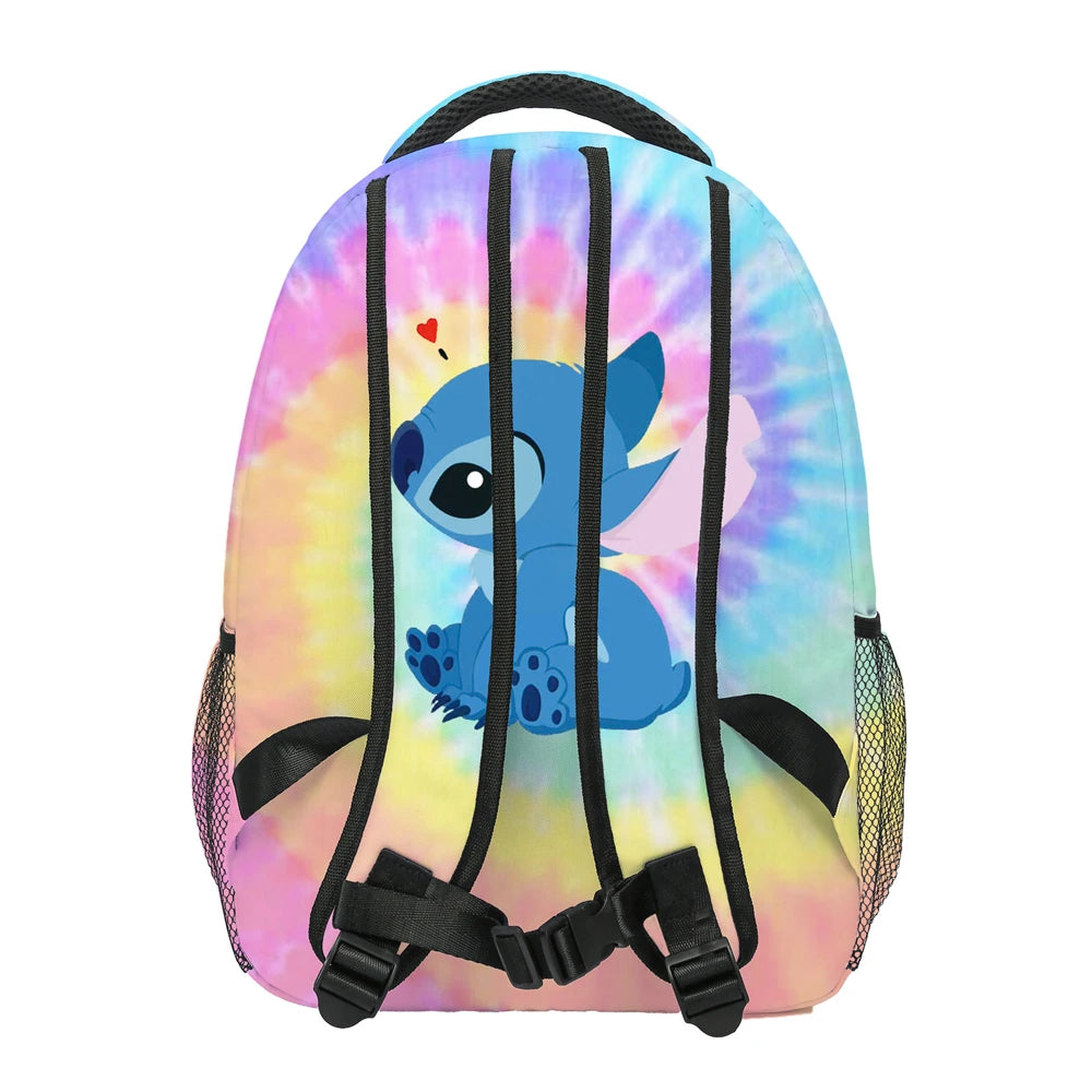 MINISO Lilo & Stitch Angel Cosplay Costume Backpack Computer School Bag Xmas Gift