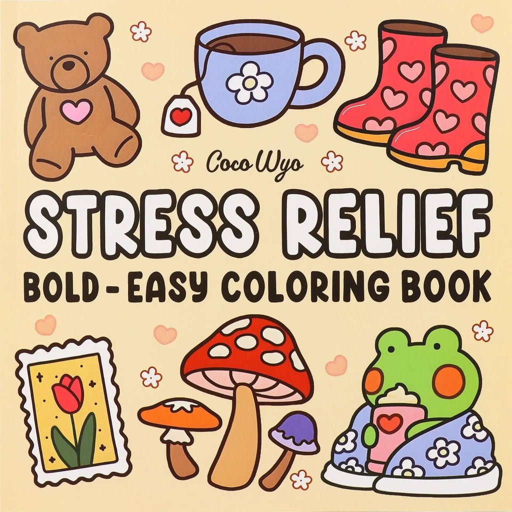 A cute coloring book suitable for children and teenagers, equipped with a cute kitchen series, suitable for relaxing both body a