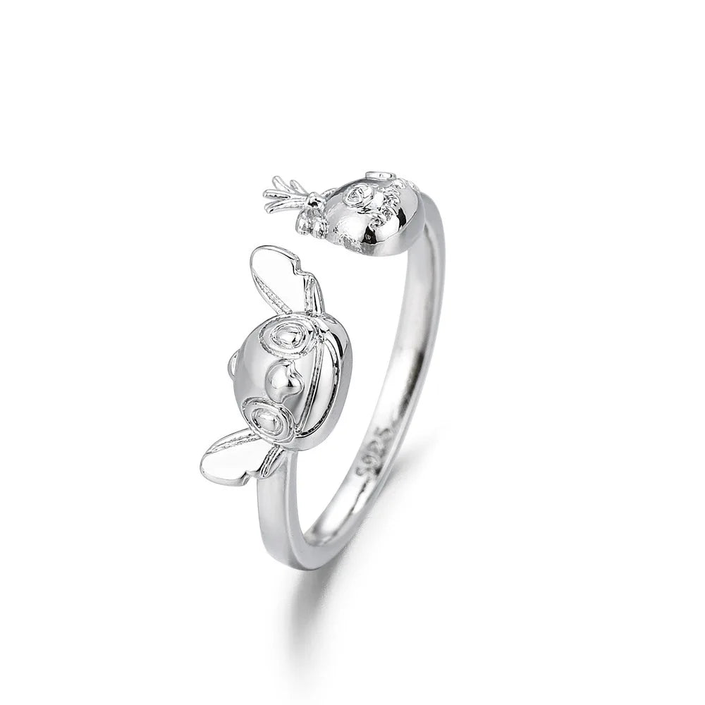 Lilo Stitch Mini Jewelry Storage Box Travel Organizer Jewelry Case Organizer Display Storage Earrings Holder Case Birthday Gifts