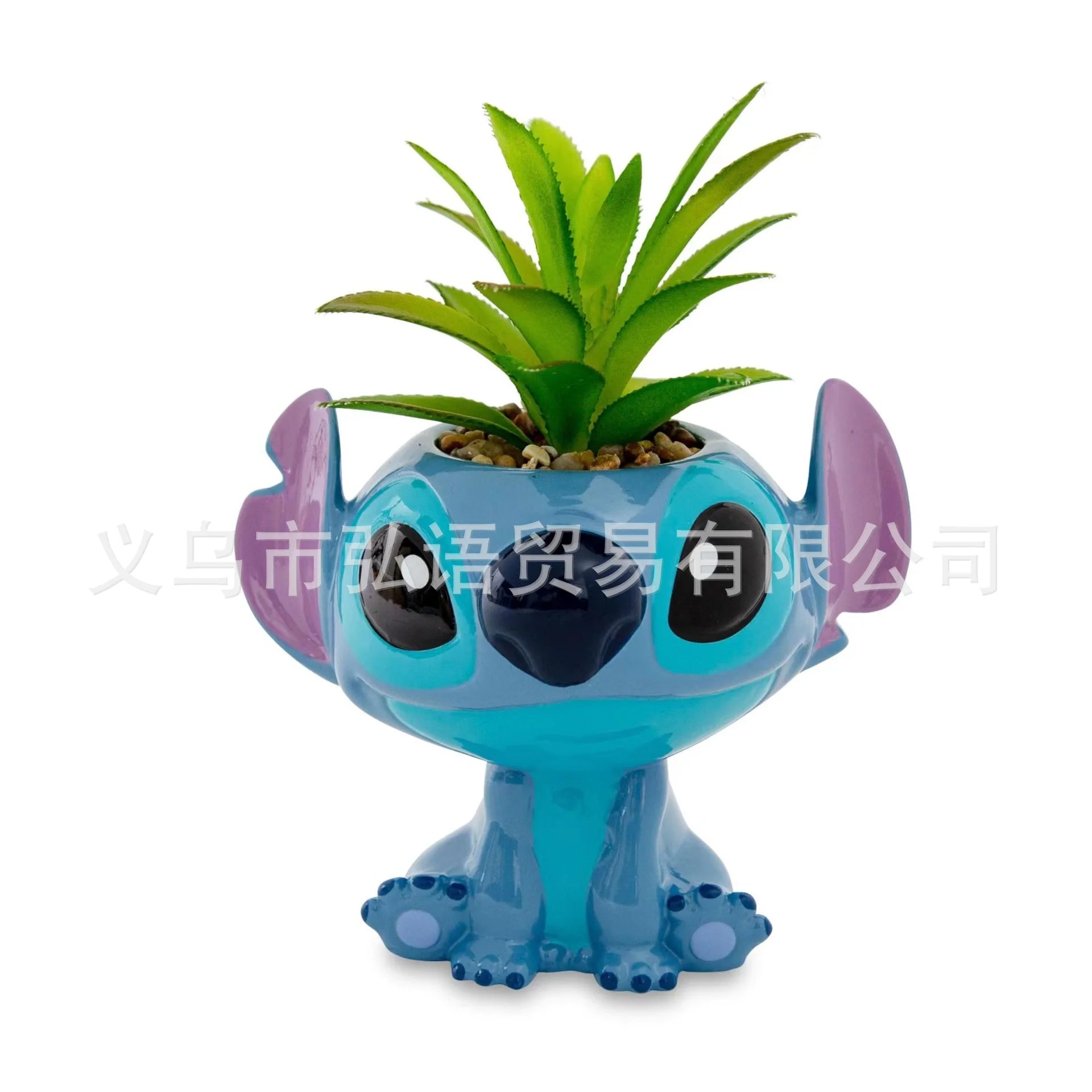 Cute Animation Stitch Succulent Flowerpot Home Desktop Courtyard Office Decoration Cute Flowerpot Decoration Potted Plant