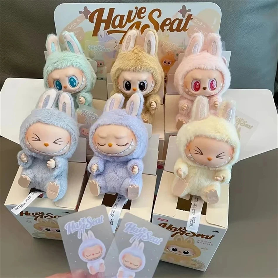 For Popmart Labubu The Monsters Serie Blind box Manga Figurine Collection Cute Doll Collect Desktop Decoration Birthday Gifts