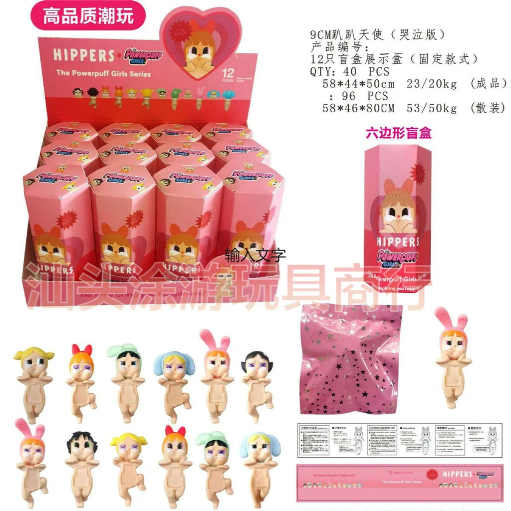 Stitch Sonny Angel Hippers Dreaming Animal Back Kuromi Series Labubu The Powerpuff Girls Season Action Amine Christmas Toys Gift