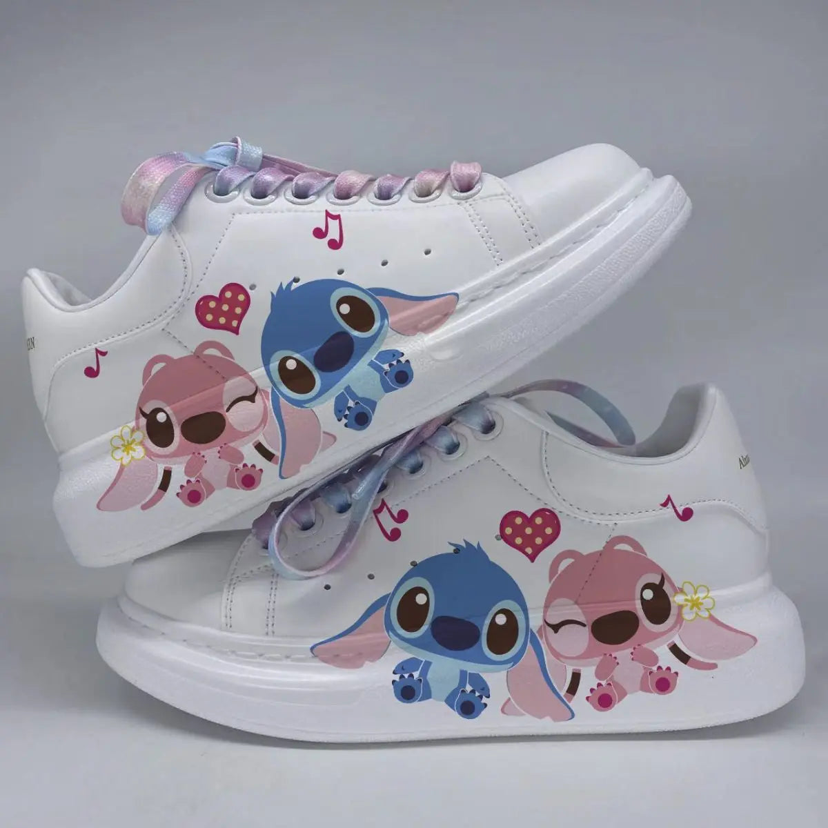 Lilo & Stitch Sneakers Kawaii Cartoon Stitch Shoes Little Monster Pattern Shoes Fashion Casual Sports Shoes