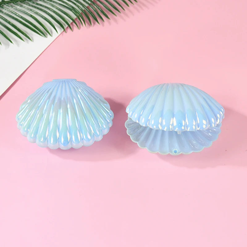 5/10pcs Shell Shaped Candy Gift Box Girls Mermaid Birthday Party Decor Wedding Baby Shower Favors Christmas Jewelry Storage Box
