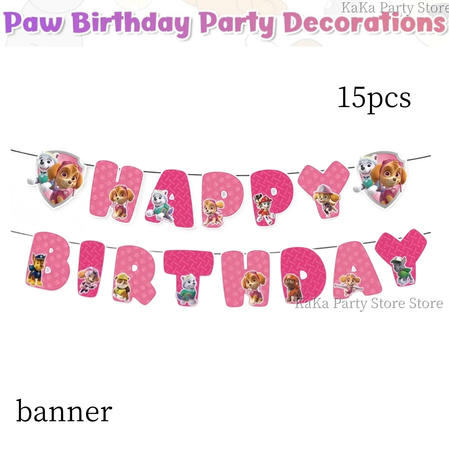 Paw Patrol Birthday Party Decor Dog Skye Disposable Tableware Tablecloth Cup Plate Baby Shower Kids Gift Girl Boy Party Supplies