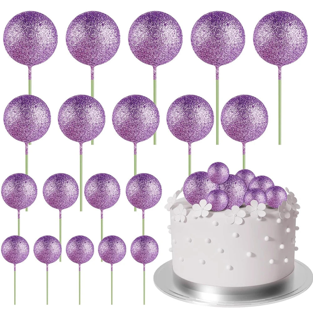 Mermail Cake Decoration Pink Purple Mermaid Tails Bubbles Shells Cake Toppers Under the Sea Theme Birthday Baby Shower Party Dec