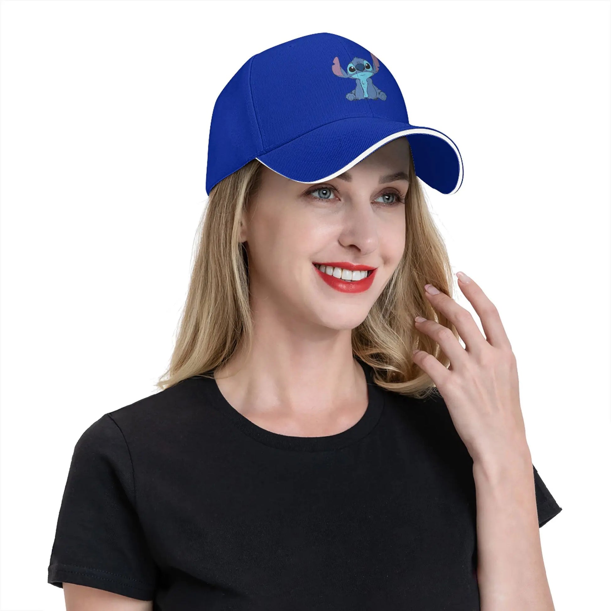 Stitch Angel Lilo Baseball Caps Popular Cartoon Sandwich Hats for Men Women Adjustable Hats Cap Running Golf