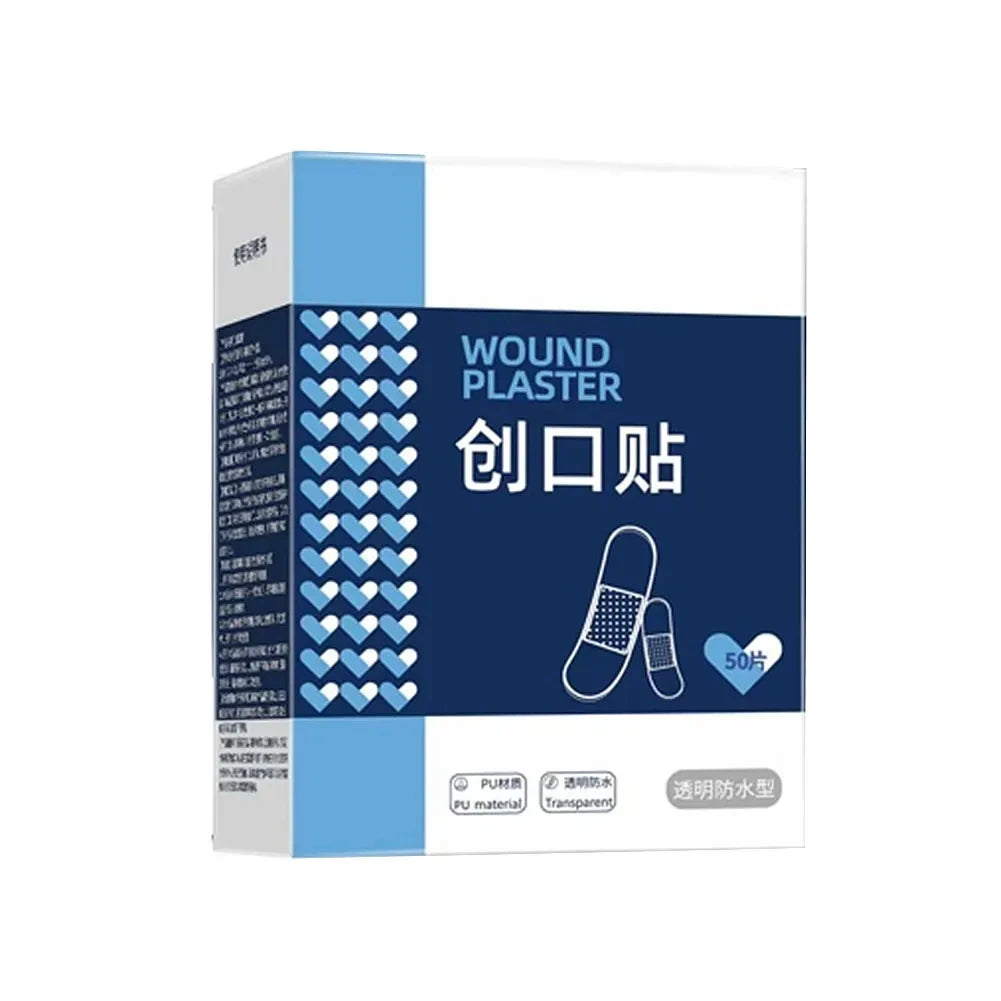 50pcs Baby Bandage Waterproof Breathable Adhesive Plaster Hemostasis Wound Sticker Dressing Band Aid Banditas for Children