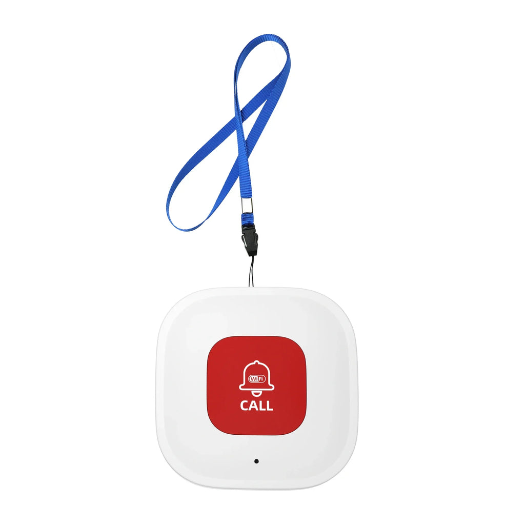TUYA Smart SOS Emergency Call Button WiFi Caregiver Pager Phone Alert Transmitter Emergency Call Button for Kids Elderly Patient