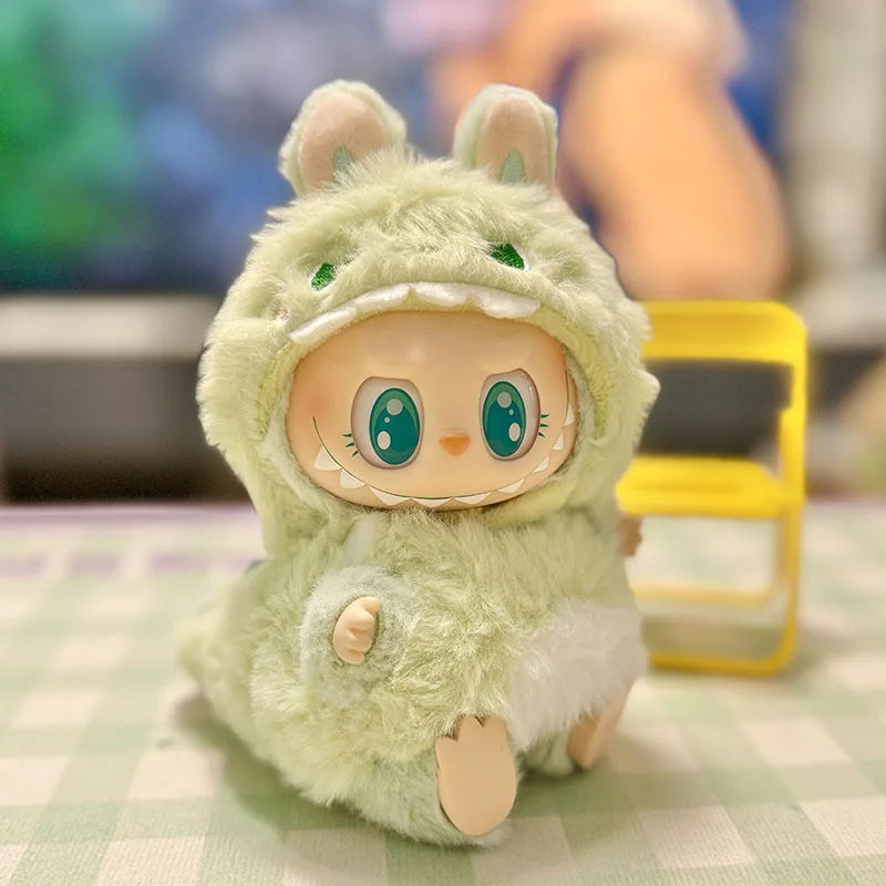 13 Styles Cute Mini Plush Doll'S Clothes Outfit Accessories Korea Kpop Exo Labubu II Idol Dolls Jumpsuit Sitting Party Clothing