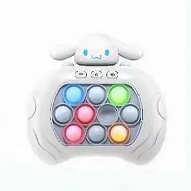 New Stitch Smile Quick Push Game Pop Up Fidget Bubble Electronic Pop it Professional Game Lightweight Stress Relieving Toy
