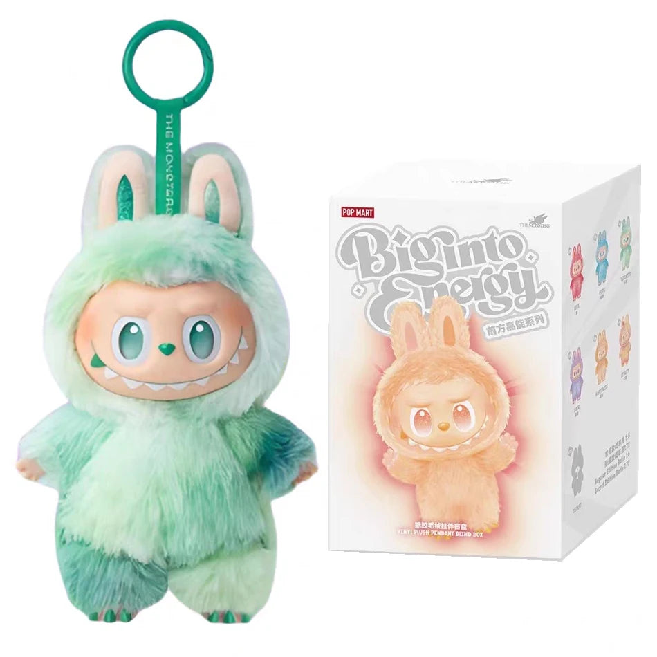 1-7pcs NEW abubu The Monsters V3 Series Blind Plush Box, Vinyl Base Toy, Animated Characters, Mysterious Surprise Box, Keychain
