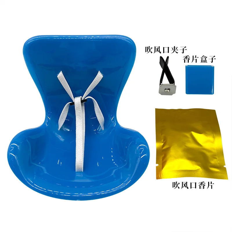 Mini Plush Doll Safety Seat Kawaii Labubu Idol Doll Seat Car Ornament Car Air Aromatreatment Decoration Accessories