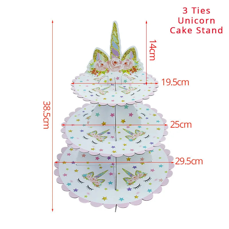 Unicorn Birthday Decorations for Girl Plate Napkin Cup cake topper Unicorn Party Supplies Kids Birthday Party Decor Baby Shower
