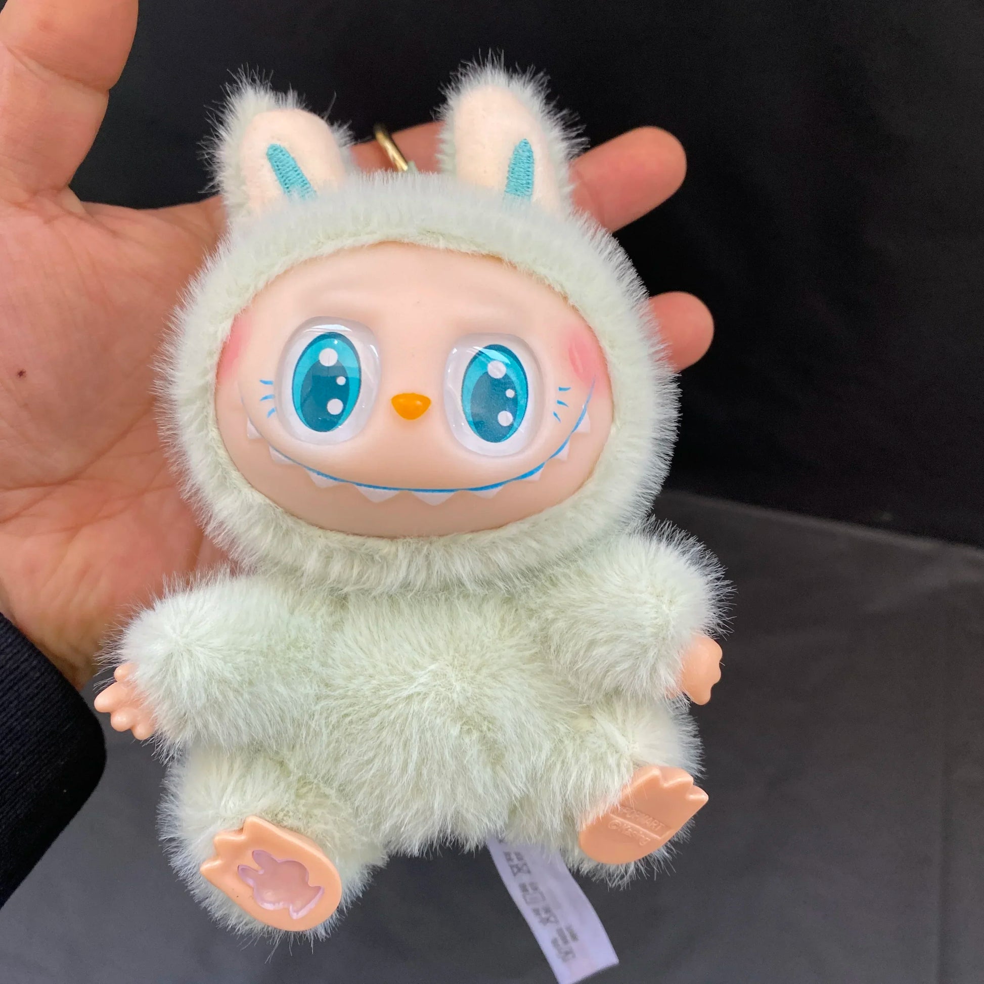 Macaron 2nd The Monsters Labubu Sitting Party Vinyl Plush Blind Box Decorative Surprise Box Doll Collection Decoration Gifts