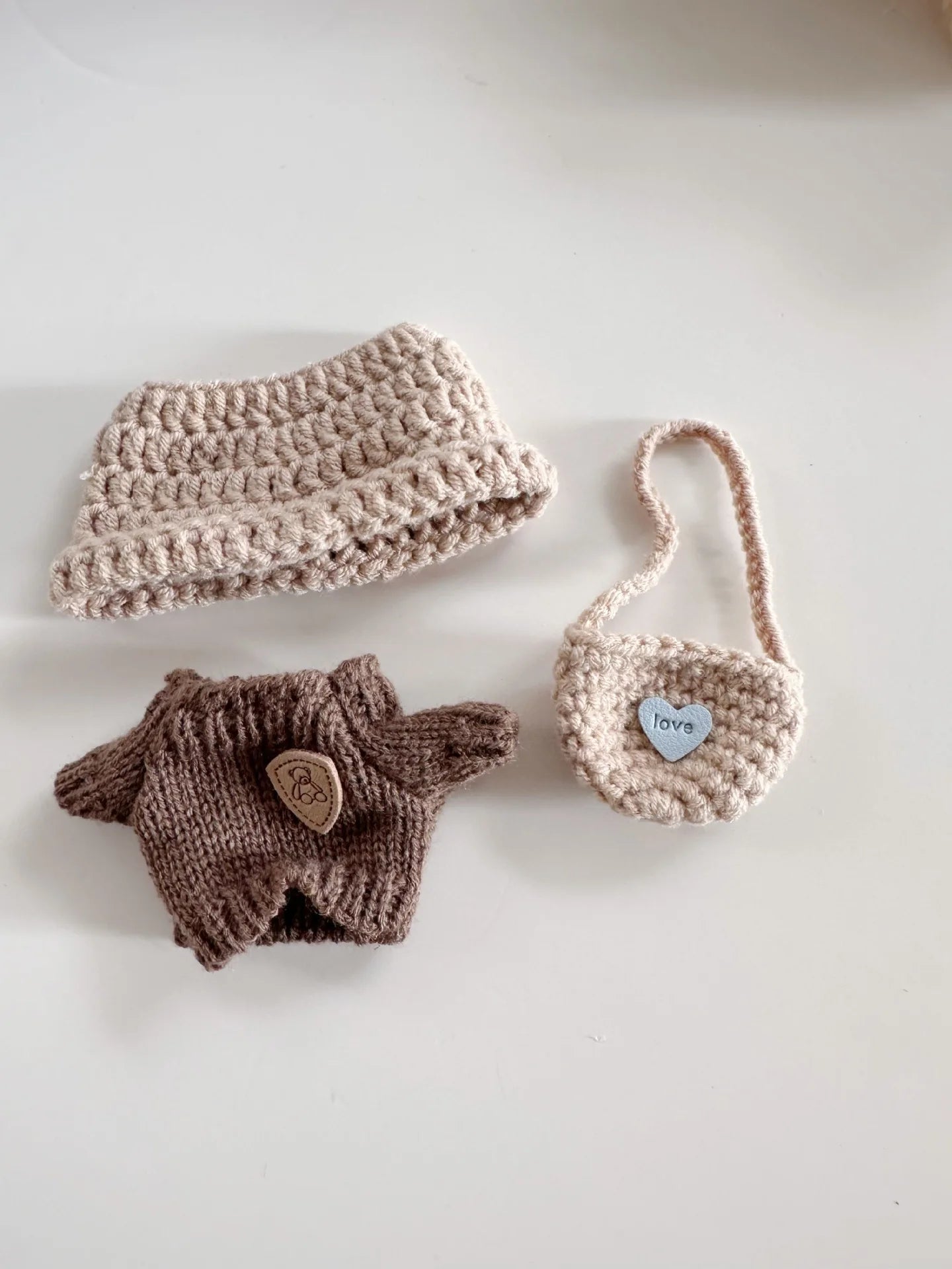LABUBU Universal Baby Clothes, Doll Cute New Year Set Diy Accessories, Christmas Gifts,Popmart Bubble Mart Doll Accessories
