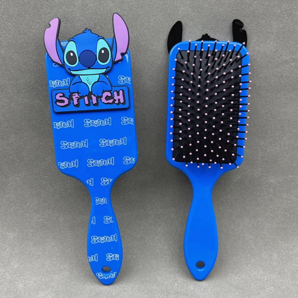 Stitch Comb Series Cartoon needle around Air cushion massage comb for Kids Girl student comb gift