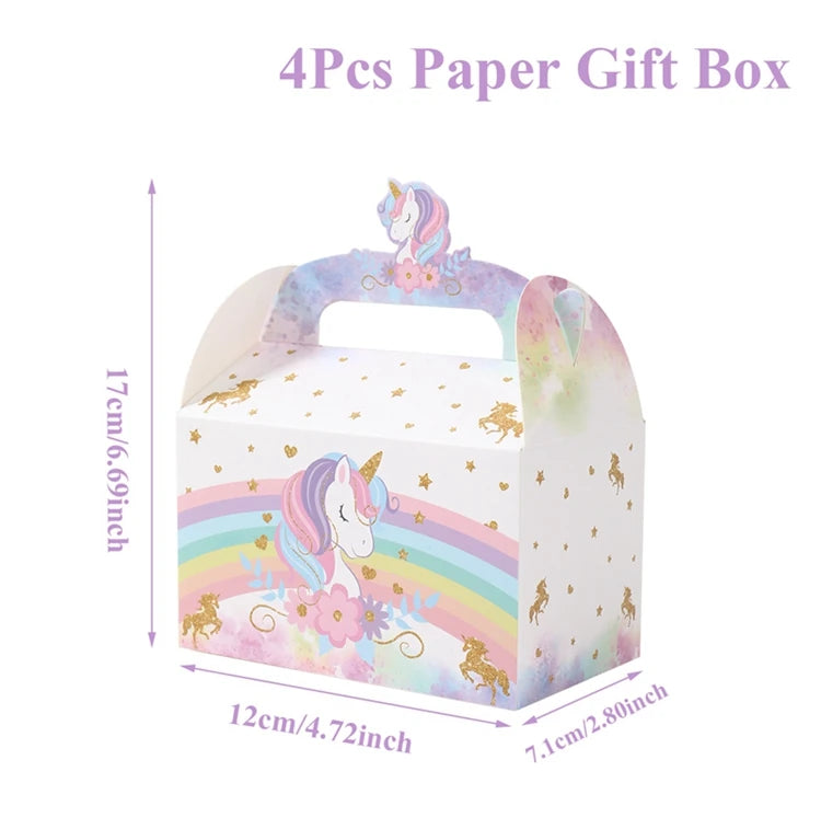 Unicorn Party Supplies Rainbow Unicorn Paper Plates Cups Napkin for Baby Shower First Girls Birthday Party Decorations