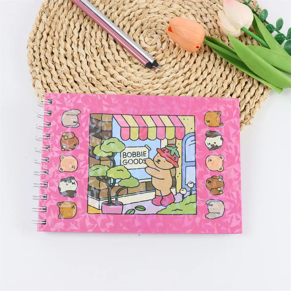Bobbie Goods Coloring Book Cute and Cozy for Adults & Teens（Same style, different color cover）