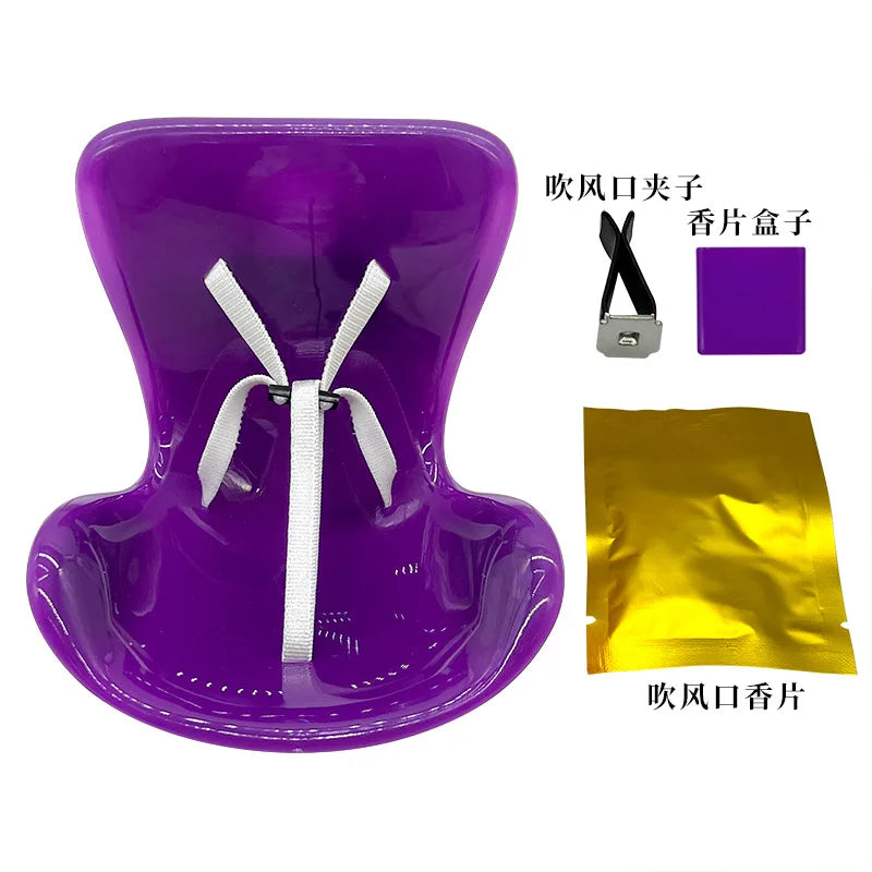 Mini Plush Doll Safety Seat Kawaii Labubu Idol Doll Seat Car Ornament Car Air Aromatreatment Decoration Accessories