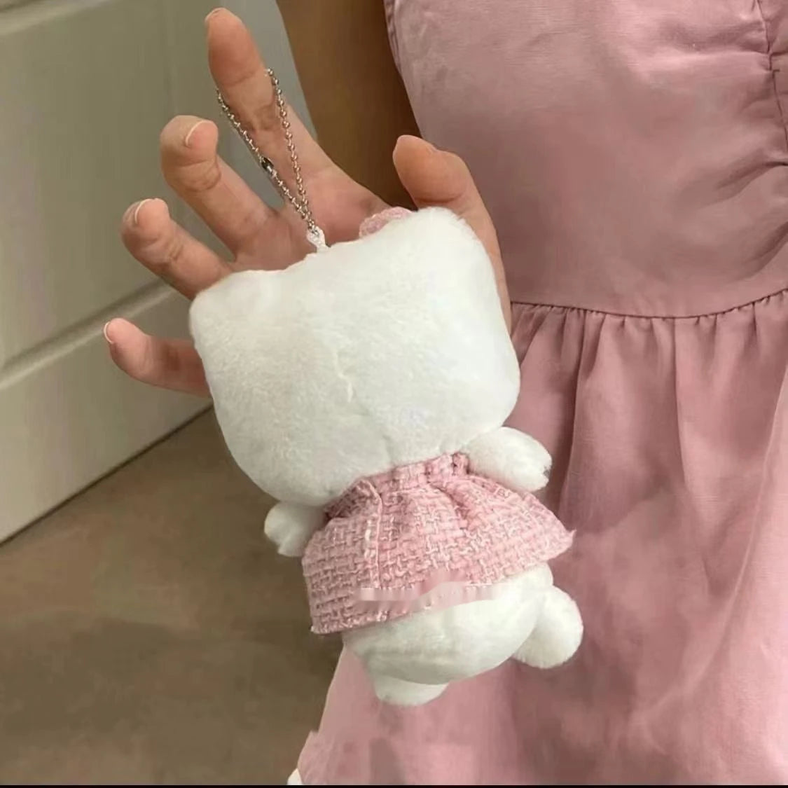 Hello kitty Keychain Toys Anime Peripherals Cute Girls Pendant Cartoon Women Bag Decoration Serie Gift Children Birthday Gifts