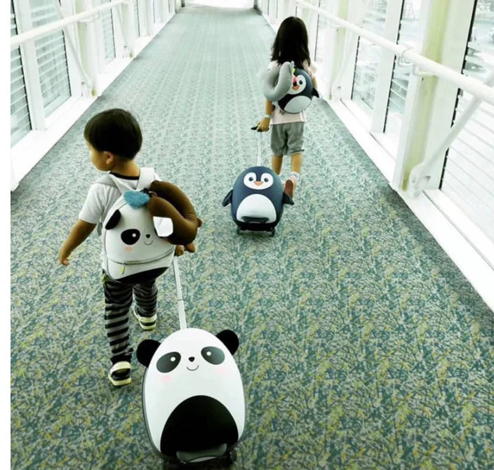 kids 16 inch rolling suitcase luggage sets with backpack trolley luggage suitcase for girls  wheels kids travel trolley suitcase