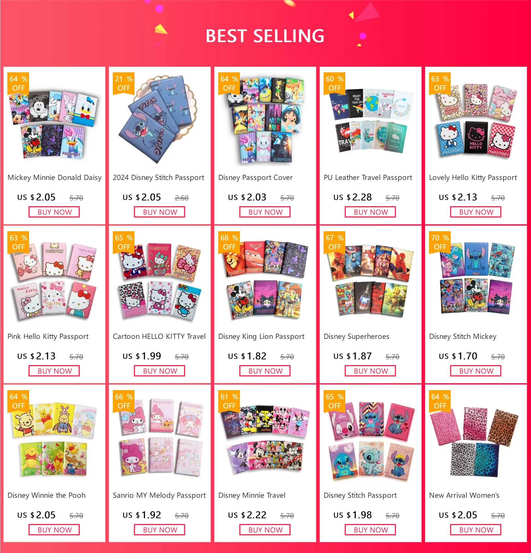 Colorful  Emboss Women's Passport Cover  Print Girls Boys ID Card Holder Travel Ticket Passport Case Drop Shipping