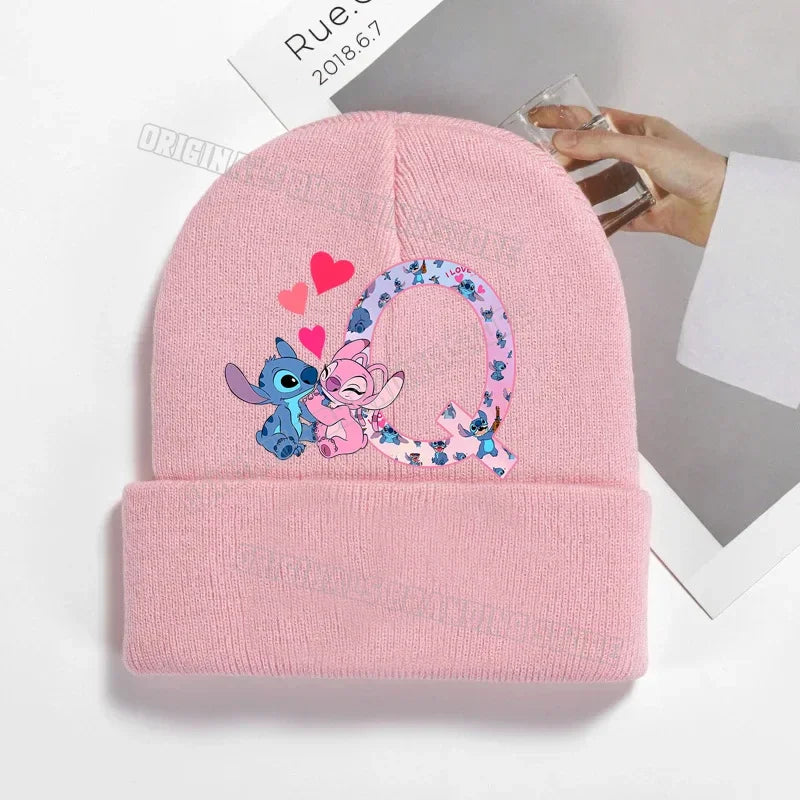 Stitch Winter Hats for Women Men Beanies Knitted Solid Cute Hat Girls Autumn Female Beanie Caps Warmer Bonnet Ladies Casual Cap