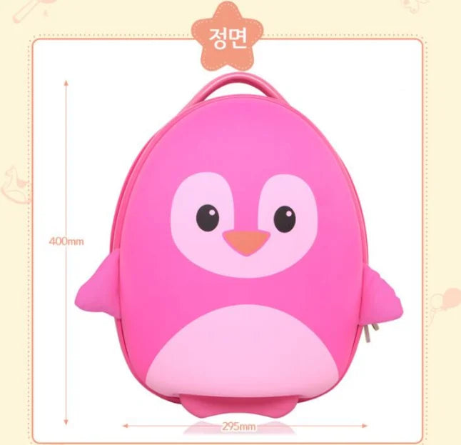 kids 16 inch rolling suitcase luggage sets with backpack trolley luggage suitcase for girls  wheels kids travel trolley suitcase