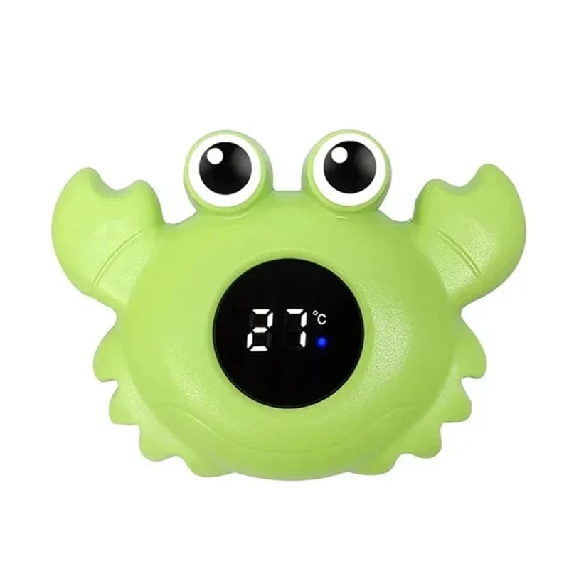 Cartoon Digital Thermometer LED Display Water Temperature Meter Safety Floating Toy for Kids Baby Bath Thermometer