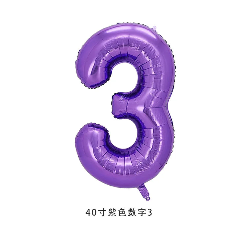 Purple Happy Birthday Banner Party Decorations Purple White Balloons Garlands Lavender Mermaid Birthday Themed Party Streamers