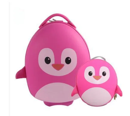 kids 16 inch rolling suitcase luggage sets with backpack trolley luggage suitcase for girls  wheels kids travel trolley suitcase