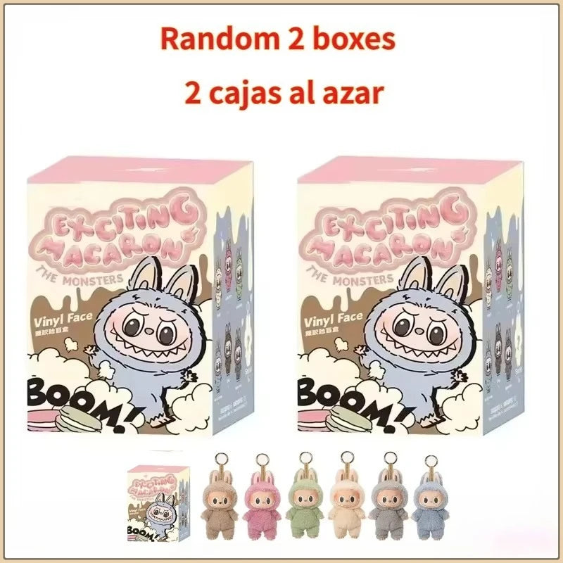New Labubu Have A Seat Series BIG INTO ENERGY PVC Pendant Doll Model Kawaii The Monsters Blind Box Gift Labubu Macaron 3rd
