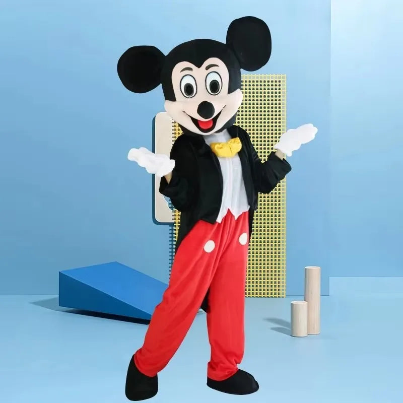 Blue Lilo & Stitch Mascot Costume Mouse Mickey Minnie Cartoon character Cosplay Advertising Fancy Dress Animal Carnival Party Su
