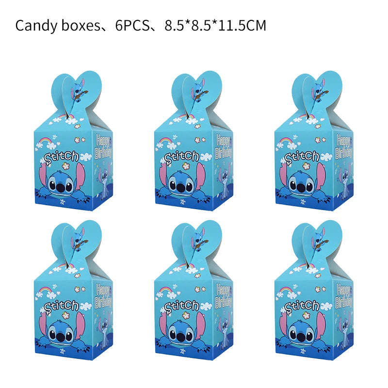 Lilo and Stitch Birthday Decoration Balloons Banner Backdrop Tablecloth Plates Cups Napkins Straws Event Party Supplies for Kids