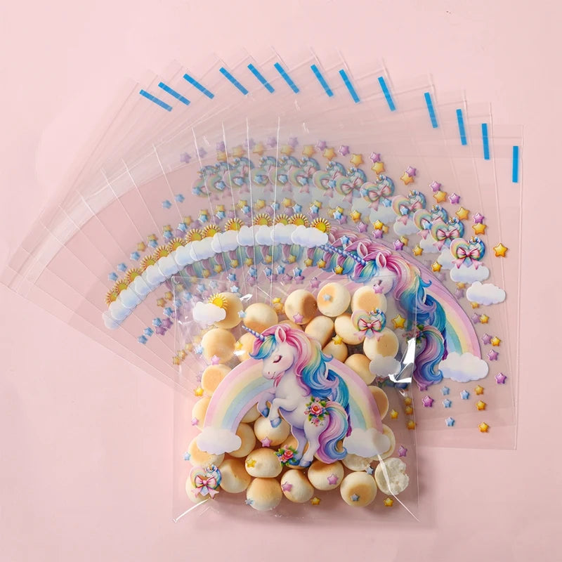 Rainbow Unicorn Disposable Tableware Happy 1st Birthday Party Decorations Kids Unicorn Theme Wedding Baby Shower Girls Supplies